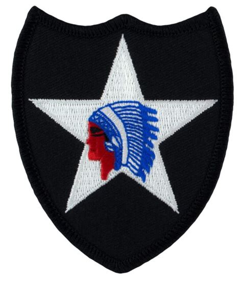 2nd Second Infantry Division Patch 018 3 X 3 1 2 Embroidered Patch