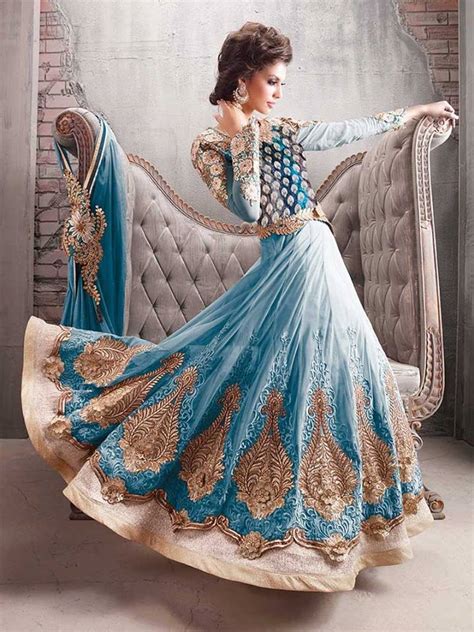 indian party wear anarkali dresses collection