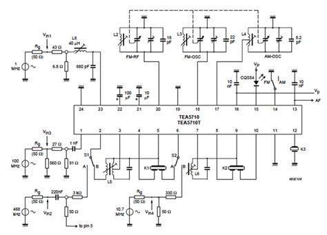 dale circuit  fm radio circuit diagram image