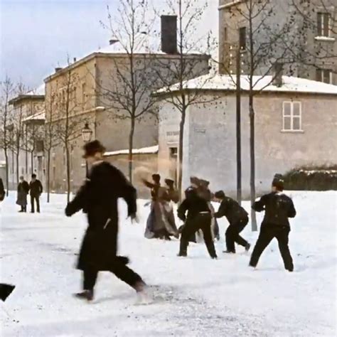 watch this snowball fight from 1897 for a jolt of pure joy the new