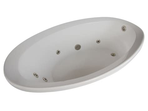 whirlpool bath  oval
