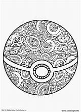 Pokemon Coloring Pages Mandala Club sketch template