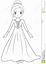 Coloring Girl Long Gown Sleeve Book Illustration Kids Designlooter Drawings 1300px 88kb sketch template
