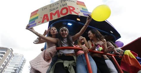 tens of thousands join gay pride parades around the world