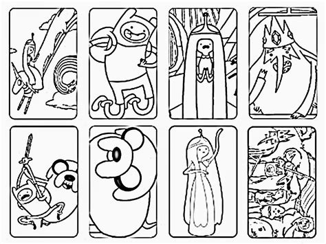 cartoons  printable coloring pages adventure time coloring pages