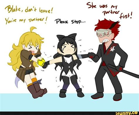 noooo blake don t go to the dark side yang can t even pull you with