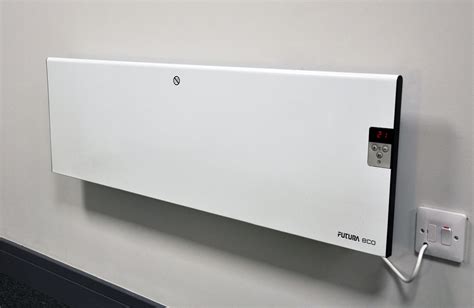 futura energy efficient designer convection heater wall mounted panel