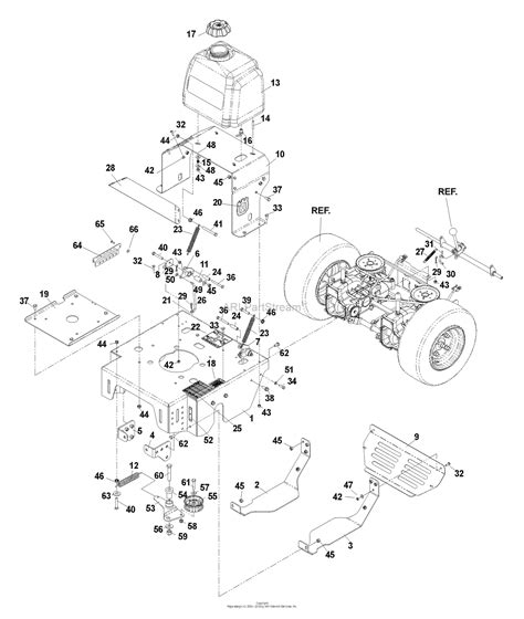 husqvarna wht     parts diagram  power unit