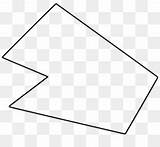 Segiempat Jajar Poligon Geometri Genjang Belah Ketupat sketch template