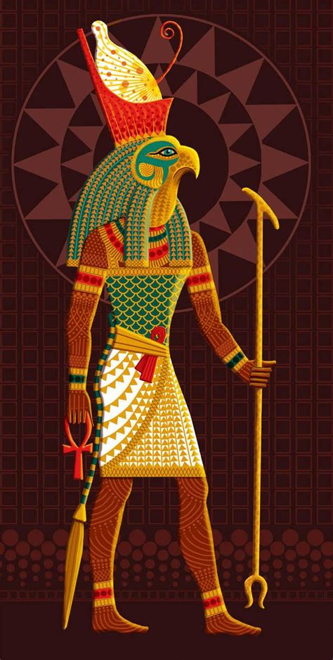 Horus By Ravenscar45 Ancient Egyptian Art Egyptian Painting Ancient
