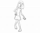 Girl Zombie Coloring Pages Drawing Standing Getdrawings Minecraft Getcolorings Color sketch template