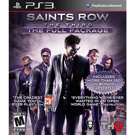 saints row the third the full package playstation 3 gamestop