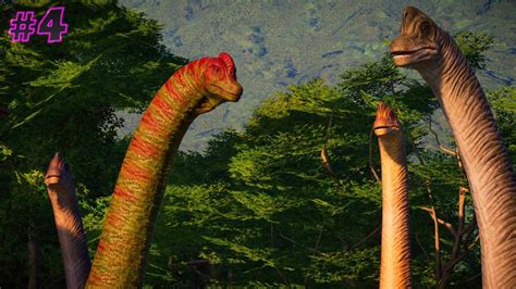 Jurassic World Evolution The Big Friendly Giant Brachiosaurus Youtube