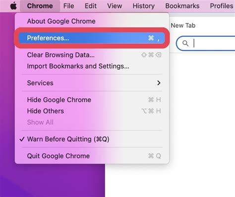 google chrome  default browser  mac