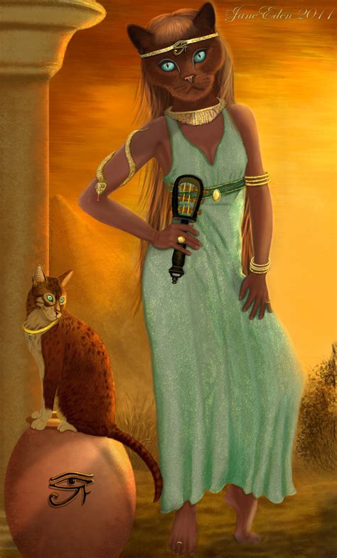 Bastet Egyptian Cat Goddess By Janeeden On Deviantart