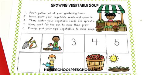 growing vegetable soup  printables printable word searches