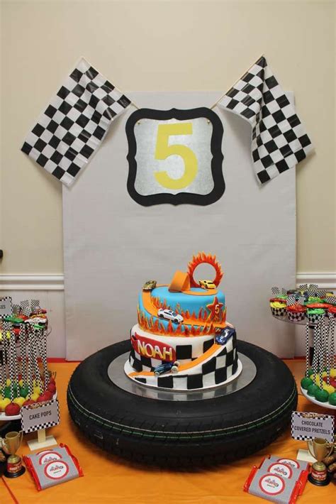 hot wheels birthday party ideas photo 1 of 31 catch my