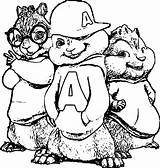 Alvin Chipmunks Coloring Pages Drawing Chipwrecked Library Clipart Clipartmag Popular sketch template