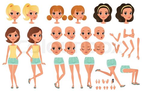 40 Diy Vector Kits To Create Your Own Character In Adobe Illustrator