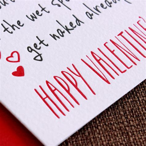 Funny Valentines Day Cards Letterpress Its All About Sex