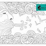 Meandering Relieving Mindful sketch template