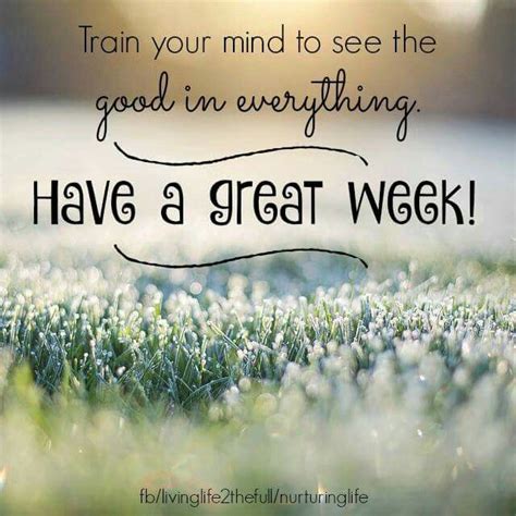 great week quotes inspiration