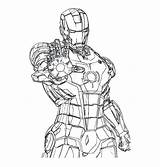 Iron Man Coloring Flying Pages Getcolorings Printable sketch template
