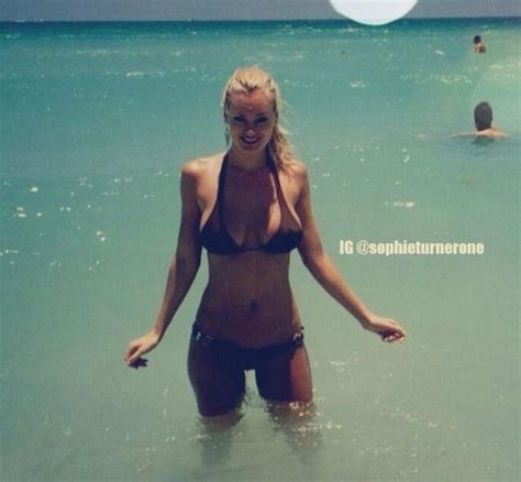 sophie turner is in a bikini mandatory