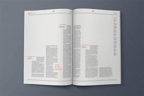 lederne magazine redesign  behance