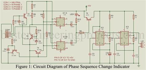 phase sequence change indicator engineering projects