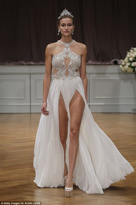 the weird and wonderful wedding dress trends that brides will be wearing next year daily mail