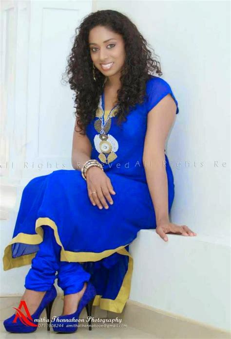 sl hot actress pics kushani sandareka blue new photos stills