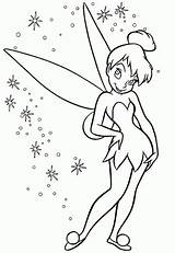 Coloring Tinkerbell Pages Trilly Disney Printable Fun Family Gif sketch template