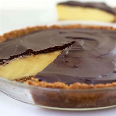 boston cream pie reinvented as pie mother would know