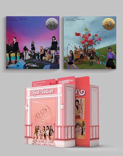 Red Velvet Queendom 6th Mini Album Case And Photo Book 3