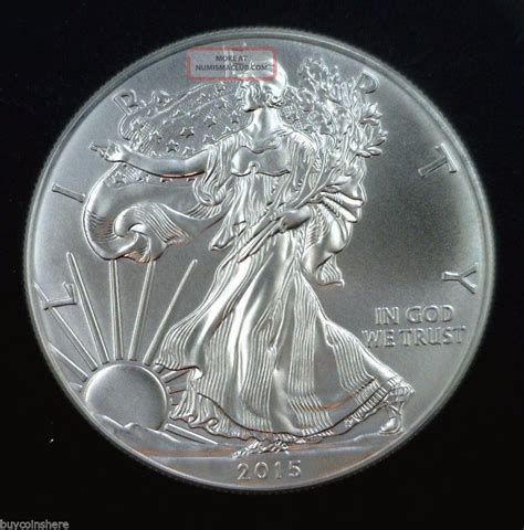 american silver eagle   oz  fine