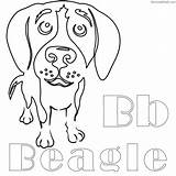 Pages Beagle Coloring Collection Getdrawings Printable Getcolorings sketch template