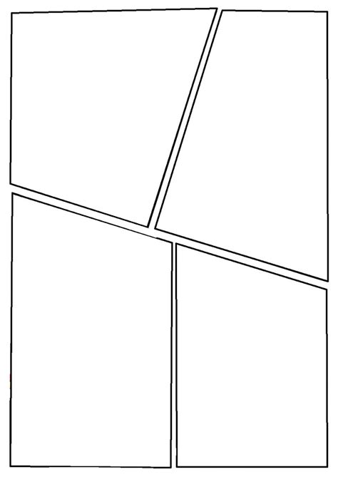 blank comic page   cnnrman  deviantart