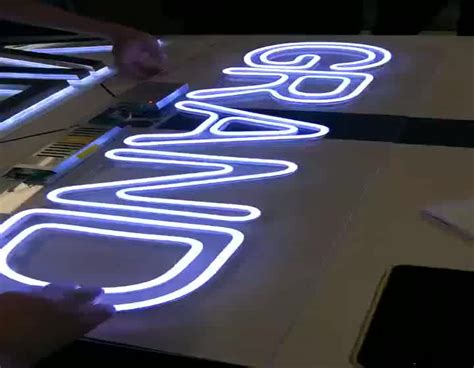 Custom Design Led Flex Neon Light Letters Sign Board Buy Neon Sign