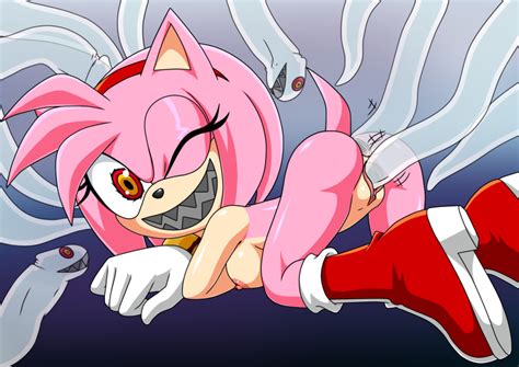 Rule 34 Amy Rose Anal Anus Boom Boo Breasts Double Penetration Female