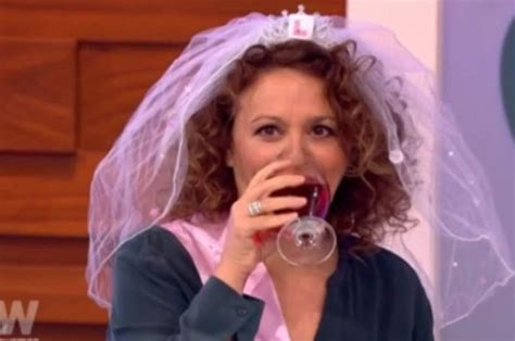 loose women s nadia sawalha admits to hotel sex confession daily star