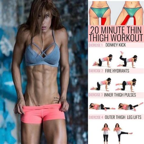 amazing inner thigh workout the best moves to shape your thighs