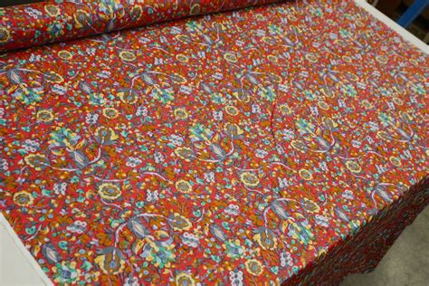 red landscape sold out tessuti fabrics online fabric store