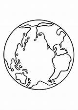 Erde Earth Ausmalbilder Globo Ausmalbild Momjunction Melhores Terrestre Imagem sketch template