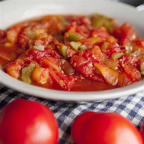 stewed tomatoes  easy homemade recipe