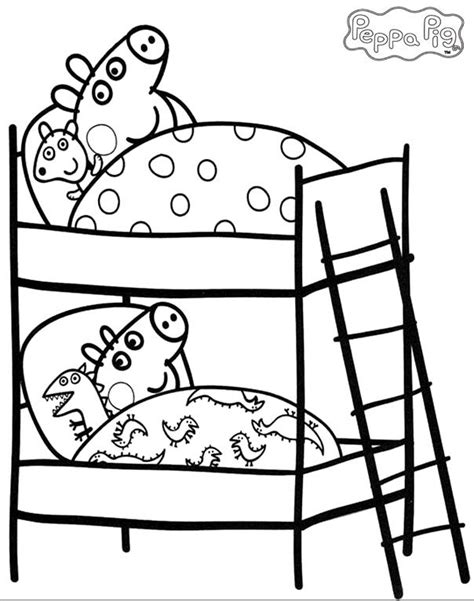 peppa pig  friends coloring pages  getcoloringscom