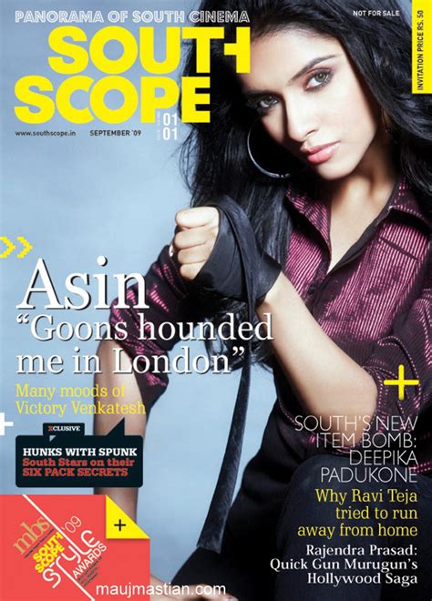 Asin Hot South Scope Magazine Scans ~ Sexy Sexy India
