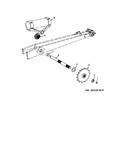 figure  shipper shaft assembly exploded view