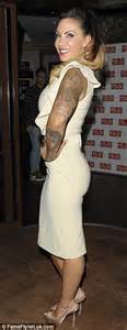 Jodie Marsh Attempts Feminine Look But It S Ruined By Sleeve Tattoo