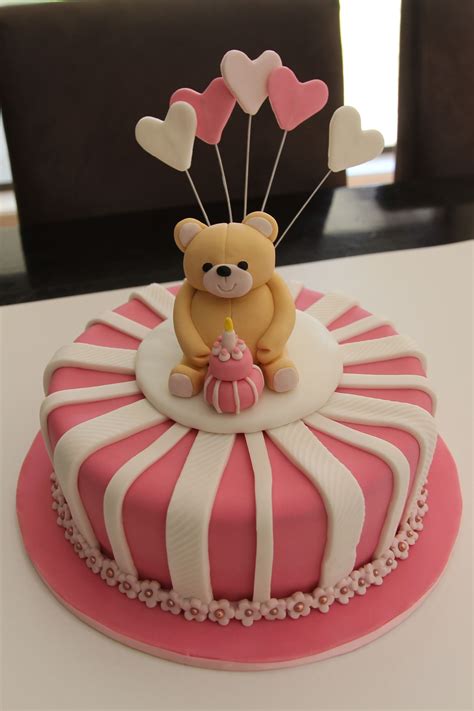 Jessica S 5th Birthday Build A Bear Theme Cake 2013